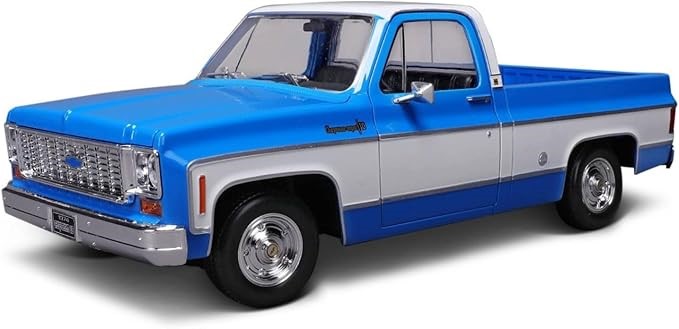 MAISTO 1/18 Scale Model Compatible with Chevrolet C10 Cheyenne Super 1974,