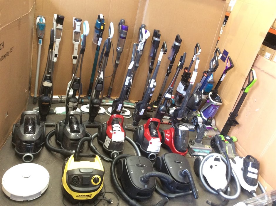 Mixed Brand Vacuum Cleaners, Stick Vacuums And Robot Vacuums