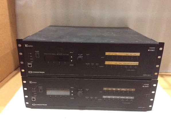 Crestron DMPS3-300-C DigitalMedia Presentation System (Lot of 2)