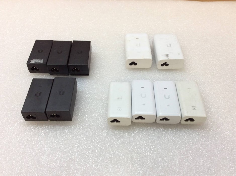 Ubiquiti Mix Model PoE Injector (Lot of 11)