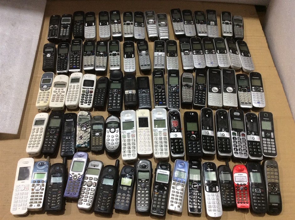 Mixed Brand Cordless Home Phones (Lot of 80)