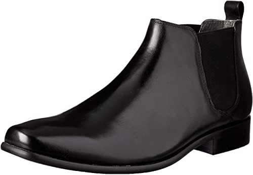 JULIUS MARLOW Men's Kick Boots, Size 8.5, Black, 500329. NB: Slightly Minor