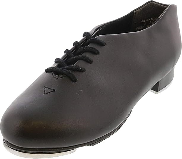 CAPEZIO Girls' Tic Tap Toe Ballet Shoe, 8.5WToddler, Black, 443C Buyers No