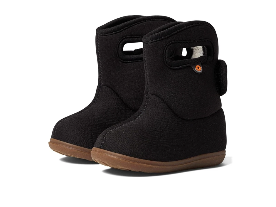 BOGS Baby Solid Boots, US5/EU21 Toddler, Black Noir, 71460. Buyers Note -