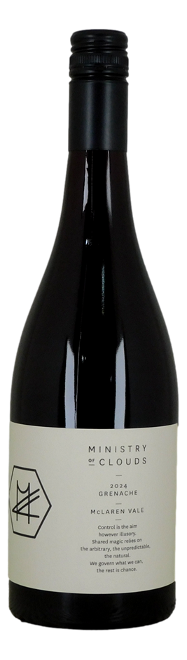 Ministry of Clouds McLaren Vale Grenache 2024 (6x 750mL), SA.