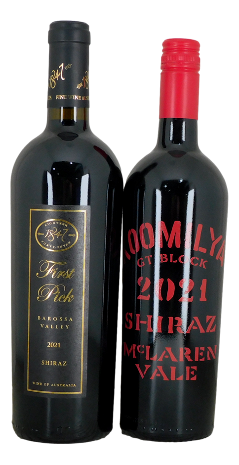 Mixed Shiraz Pack 2021 (6x 750mL), SA.