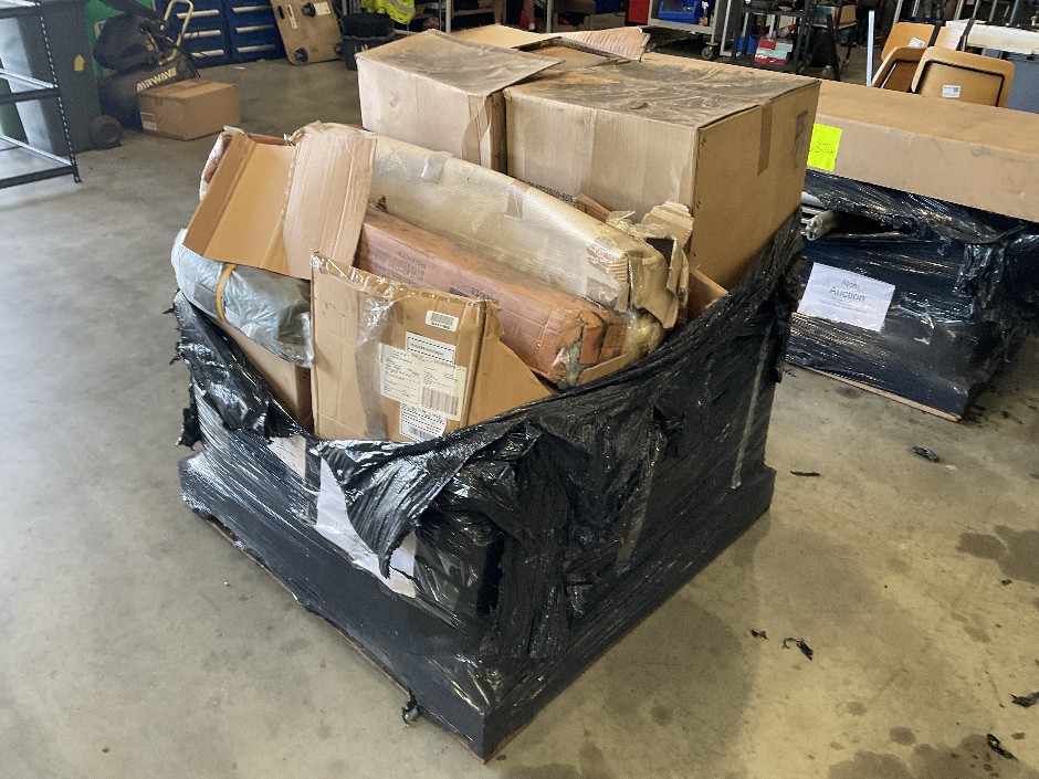 Pallet of Barbed Wire Fencing, Filters and Covers