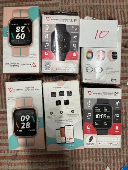 6x Smart watches