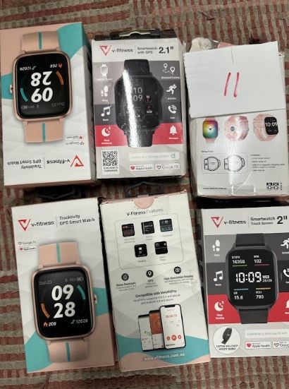 6x Smart watches