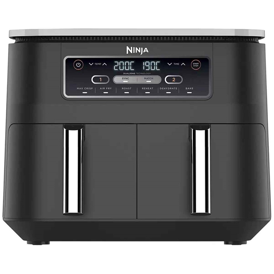 NINJA Foodi Dual Zone Air Fryer 7.6L AF300. NB: Minor use, no box