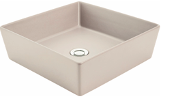 Square C/T Basin 380x380, 0 Tap Hole - SAND