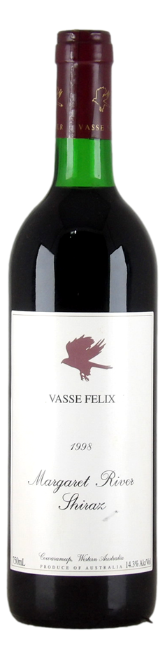 Vasse Felix Shiraz 1998 (6x 750mL) Margaret River