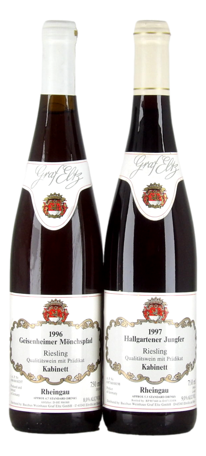 Mixed Bacchus Weinhaus Graf Eltz Riesling Kabinett  Pack (2x 750mL) Rheing
