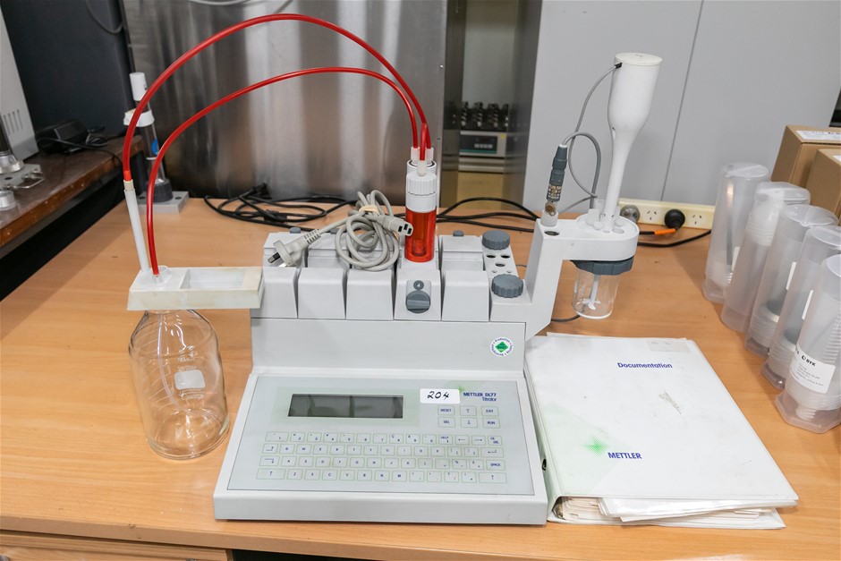 Titration System Programmable with 10ml Burette and Stirrer