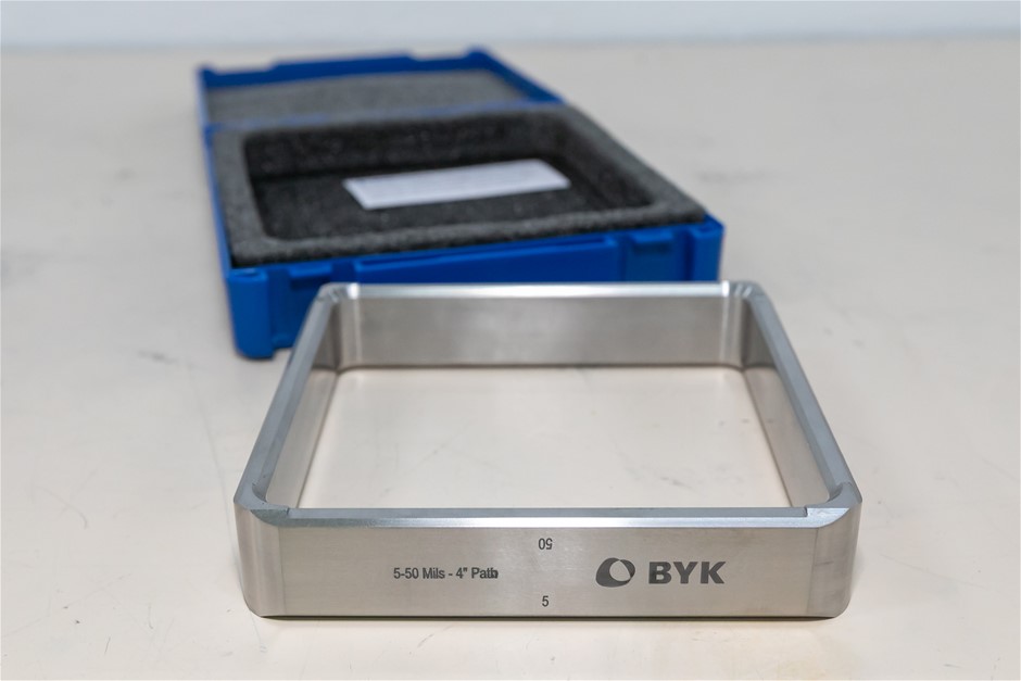 Multi Clearance Square 4” Applicator with Fixed Gaps, 5-50 mils