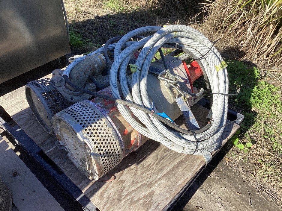 2 x Submersible High Head Pumps