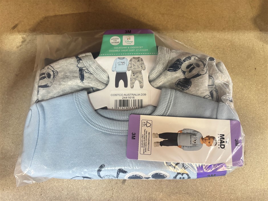 DISNEY BODY 4PC SET DAYWEAR SIZE 3M