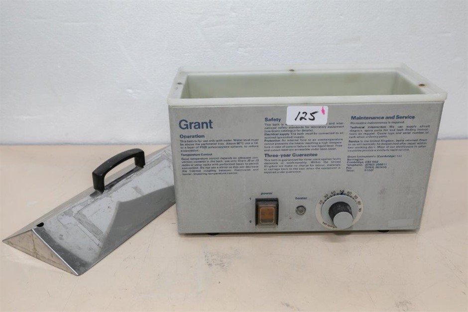 Static Water Bath 5 Litre Capacity with Thermostat Control to 90C