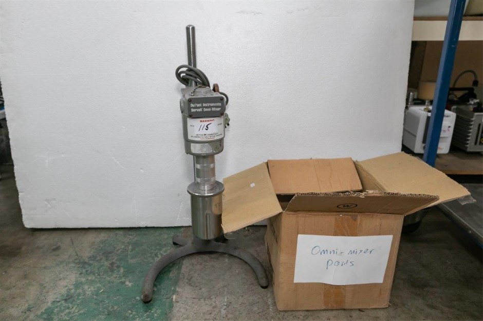 Homogeniser Closed Cup Including Assorted Vessels