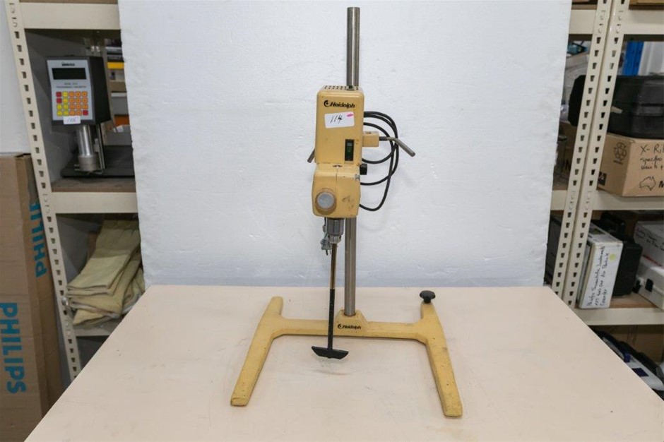 Overhead Stirrer Variable Speed 300-2000 RPM Including Stand and Impeller