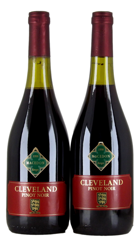 Macedon Range Cleveland Pinot Noir 1998 (2x 750mL) VIC
