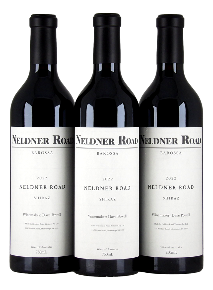 Neldner Road Shiraz 2022 (3x 750mL) Barossa Valley