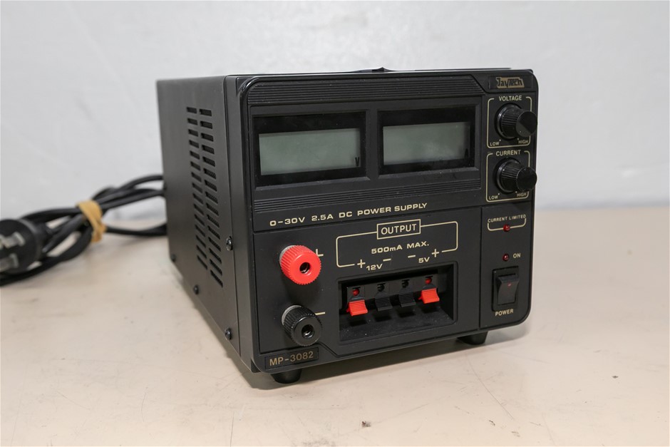 Power Supply 0-30V 2.5A DC Overload Protection