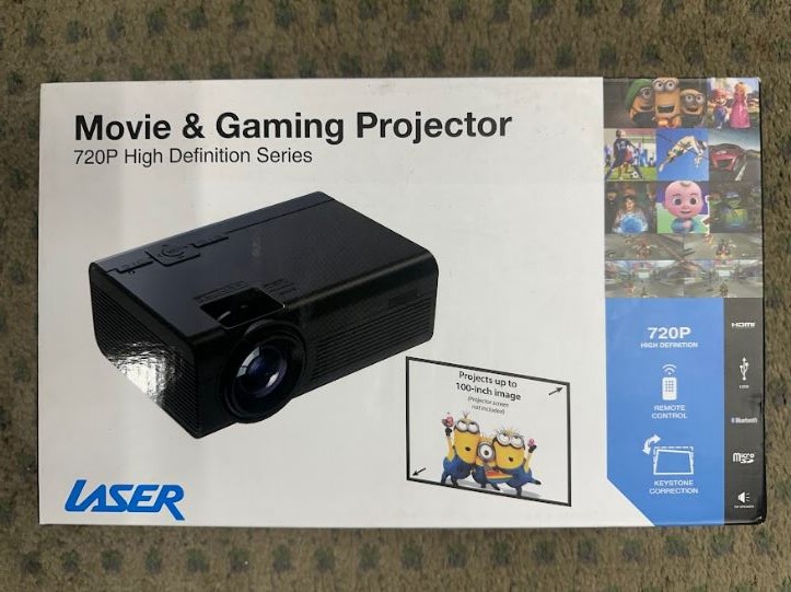 CLOSING DOWN SALE:  Movie and Gaming Projector 720p High Definition Series