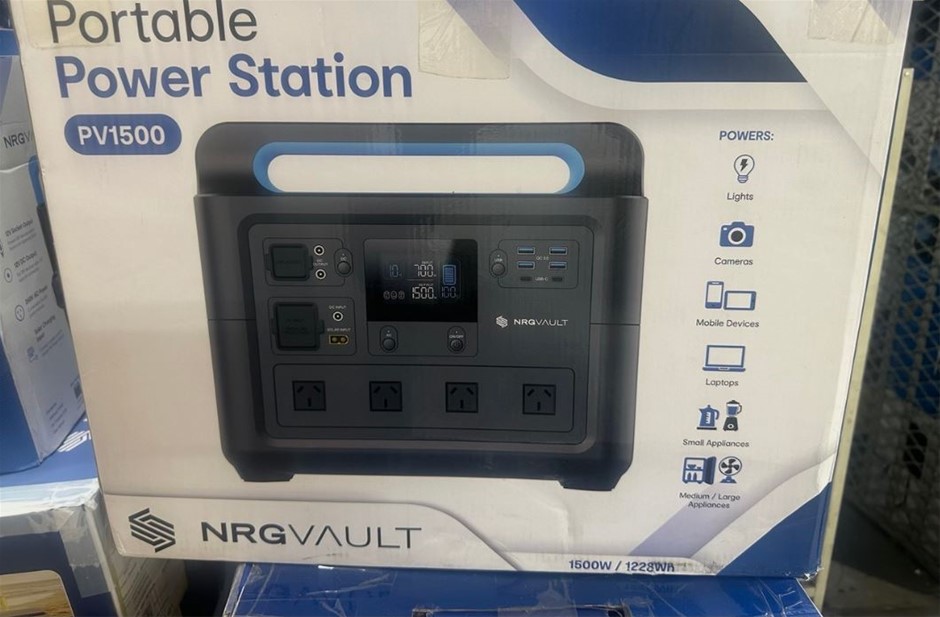 CLOSING DOWN SALE:  Portable Power Station - PV1500