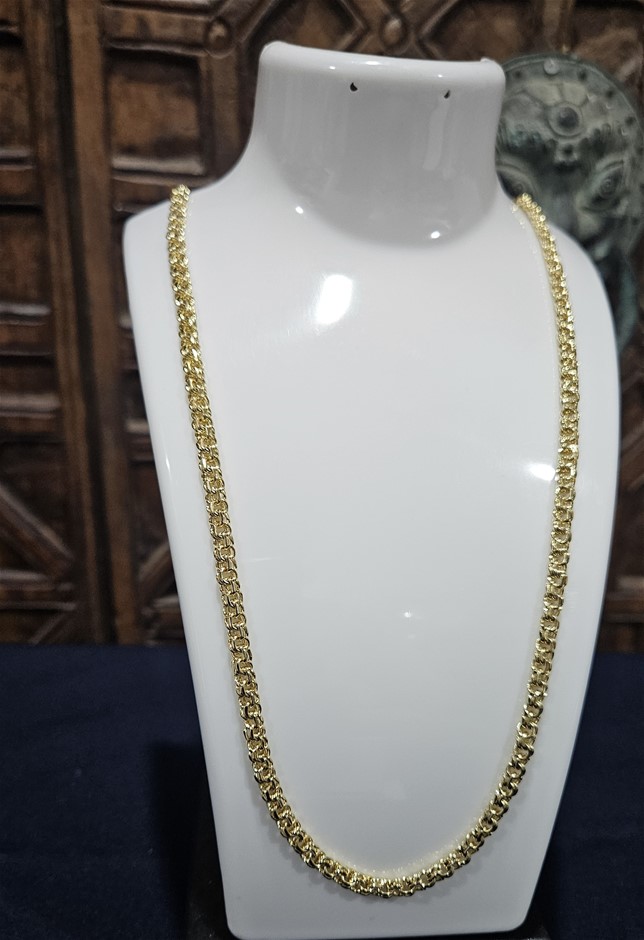14k Italy Stamped Yellow Gold Filled Cuban Chain-Quality Guarantee-60cm