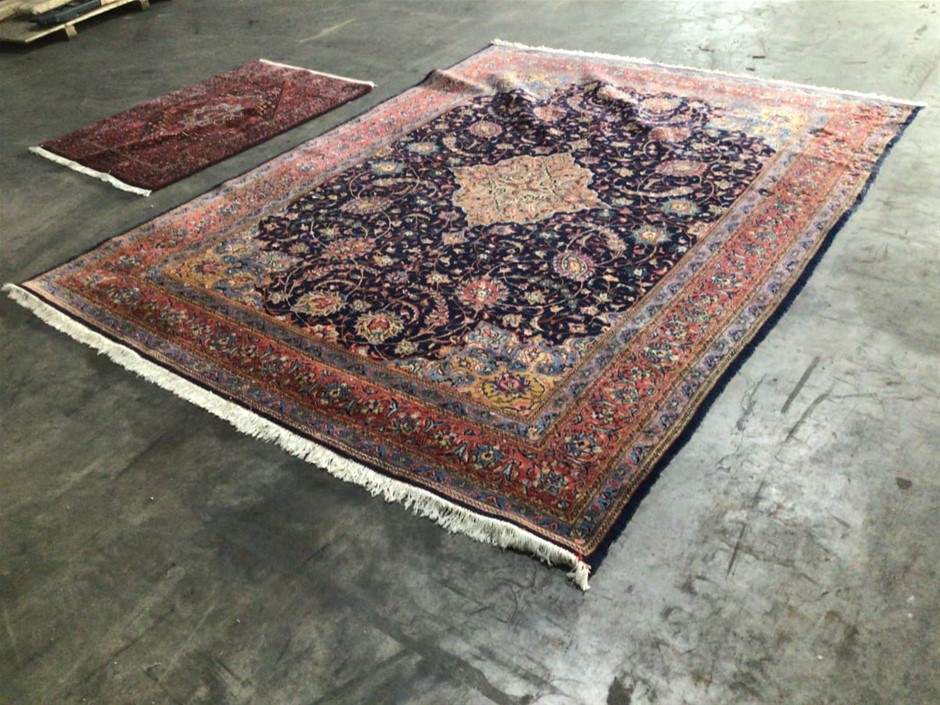 Large Decorative Persian Rug & Small Rug