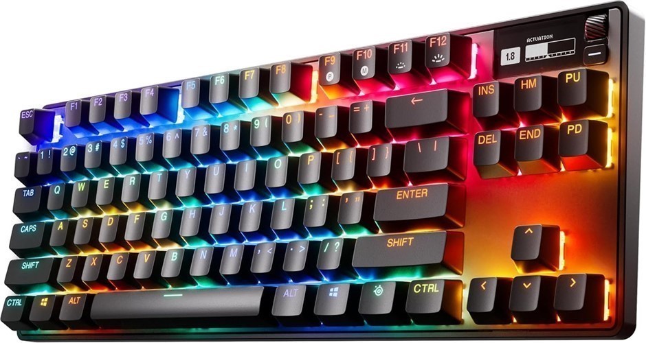 STEELSERIES Apex Pro TKL Wireless (Compact) 0.1-4.0mm Adjustable Hyper-Magn