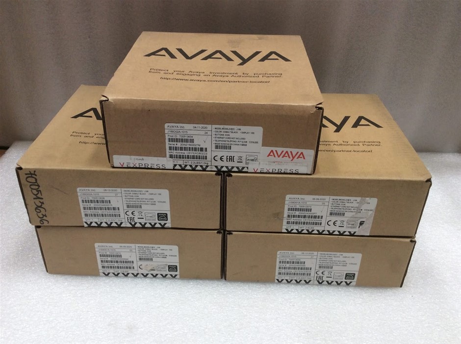 Avaya J169 IP Phone - New (Lot of 5)