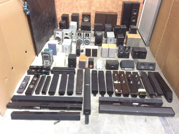JVC/Logitech/BOSE Mixed Brand and Model Speaker Systems