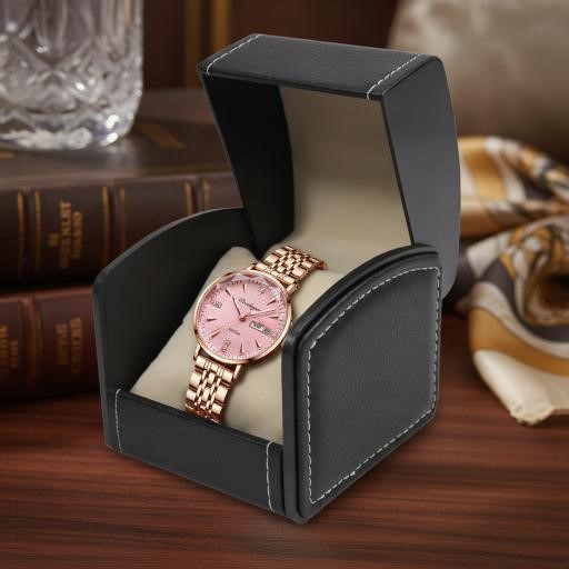 High Quality Simulated Diamond Women's Poedagar Watch-include box