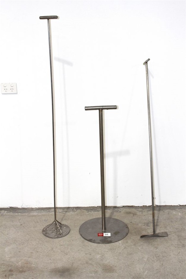 Stainless Steel Plungers and Paddle