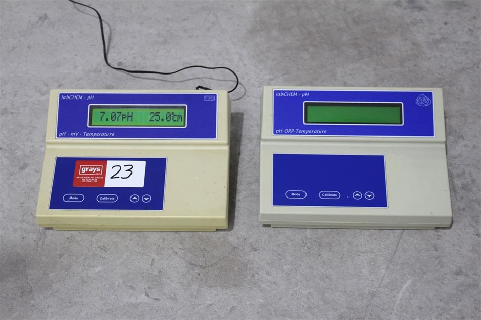 Two "TPS Labchem" PH Meters