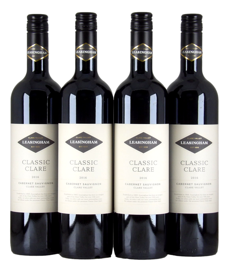 Leasingham Classic Clare Cabernet Sauvignon 2016 (4x 750mL), Clare Valley
