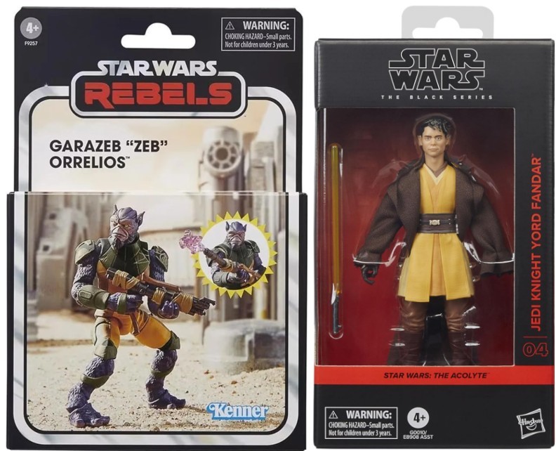 BUNDLE of Star Wars The Black Series Jedi Knight Yord Fandar, Star Wars: Th