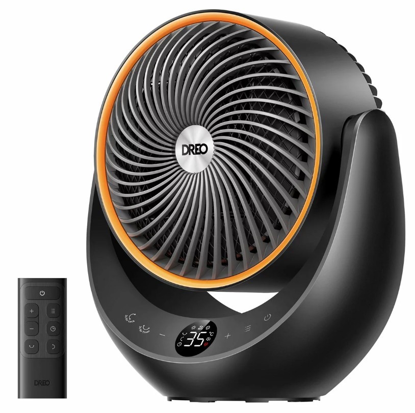 DREO Home Heater And Circulator, DR-HSH015. NB: minor use, no box, no remot