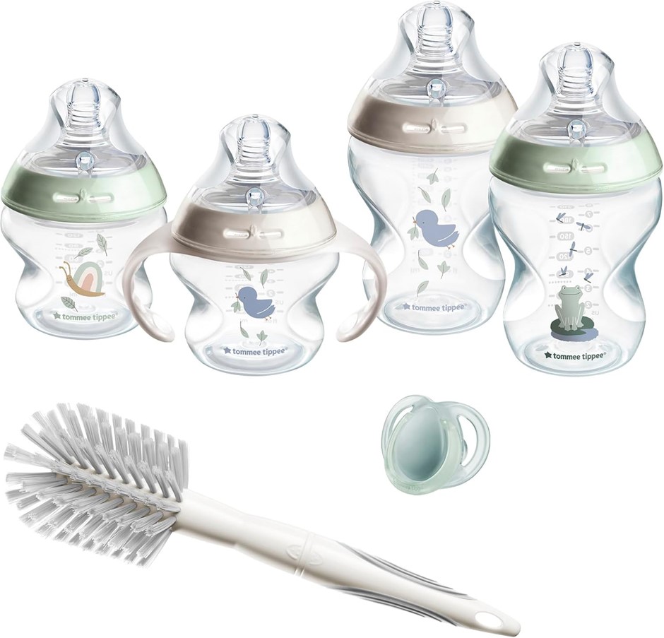 TOMMEE TIPPEE Natural Start Newborn Starter Set, 150ml & 260ml Anti-Colic B