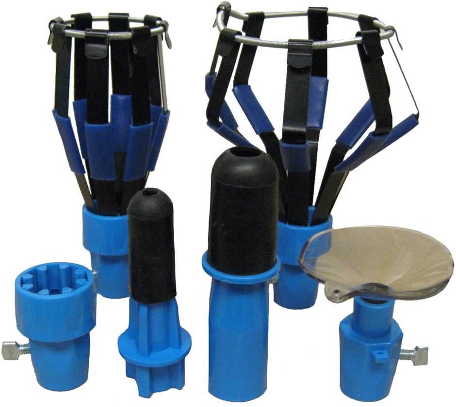 ETTORE Bulb Changer Kit Without Pole, Blue. NB: minor use.