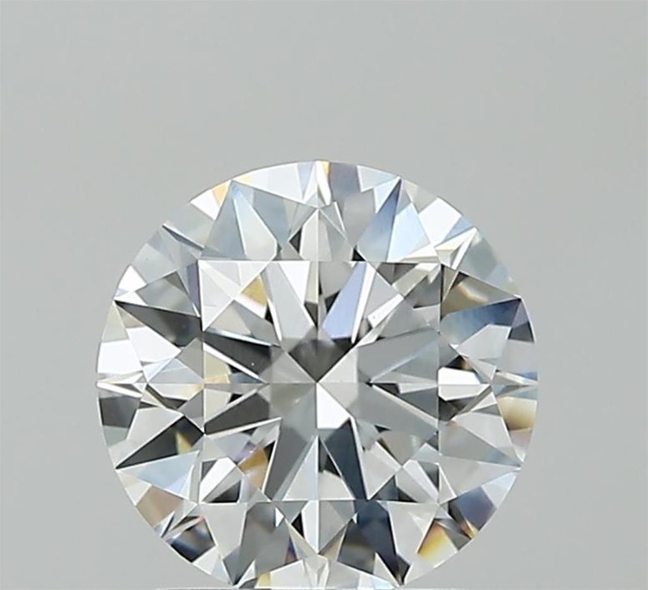 4.70 Carat Round Cut Diamond E/VVS2