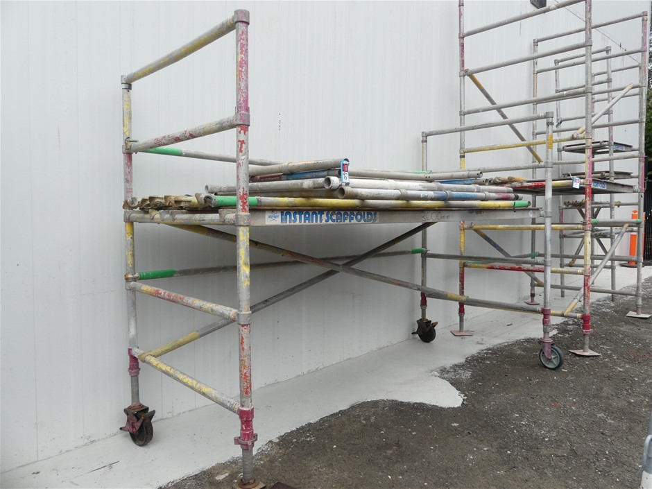 Instant Scaffolds Scaffolding Tower 4 Metre  (Shown Erected)