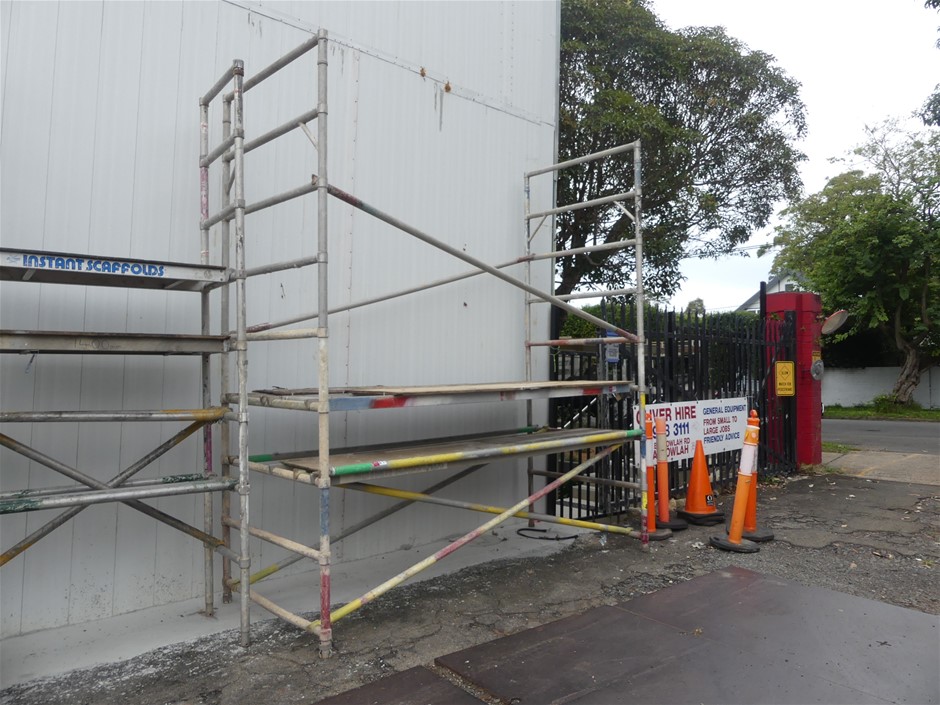 Instant Scaffolds Scaffolding Tower 3 Metre  (Shown Erected)