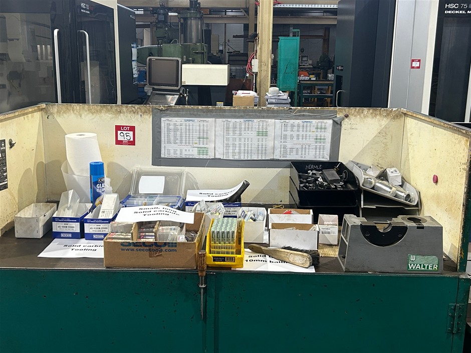 Contents of Assorted Tooling