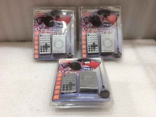 Globo Mini Box DVB-T USB Tuner - New (Lot of 3)