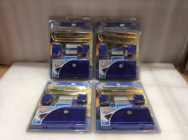 Zalman ZM80D-HP Noiseless VGA Cooler - New (Lot of 4)