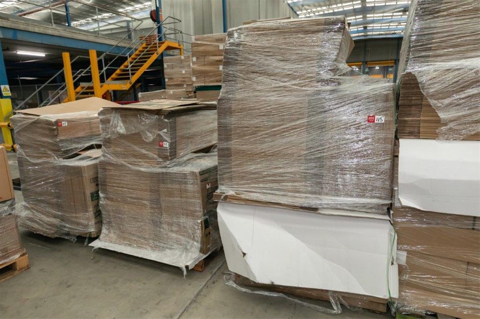 Cardboards Boxes with Signage