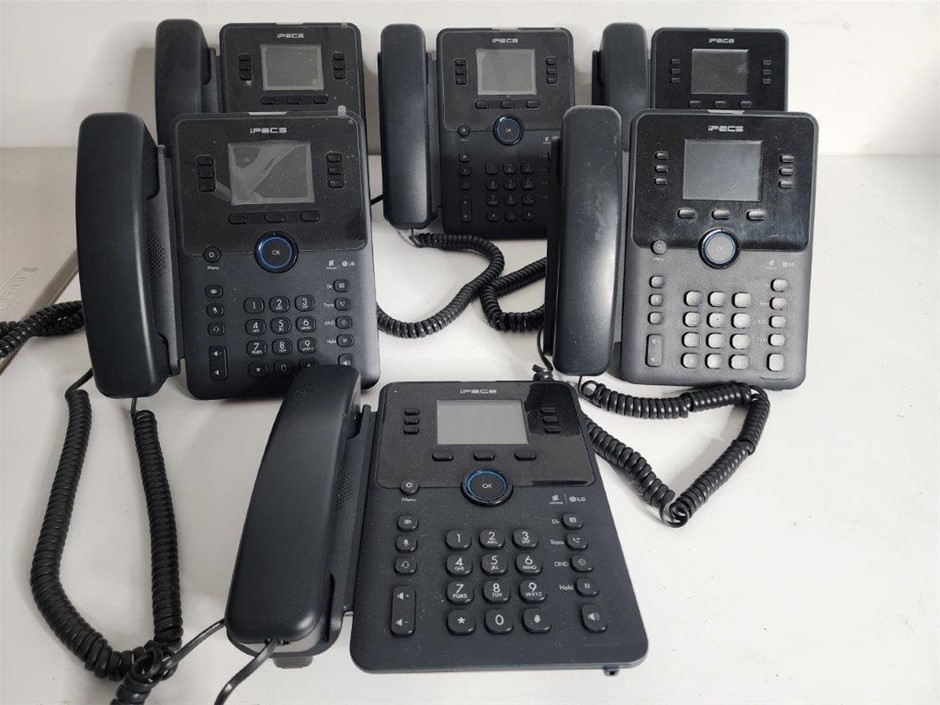 6 x LG iPecs 1030i IP Phone Systems